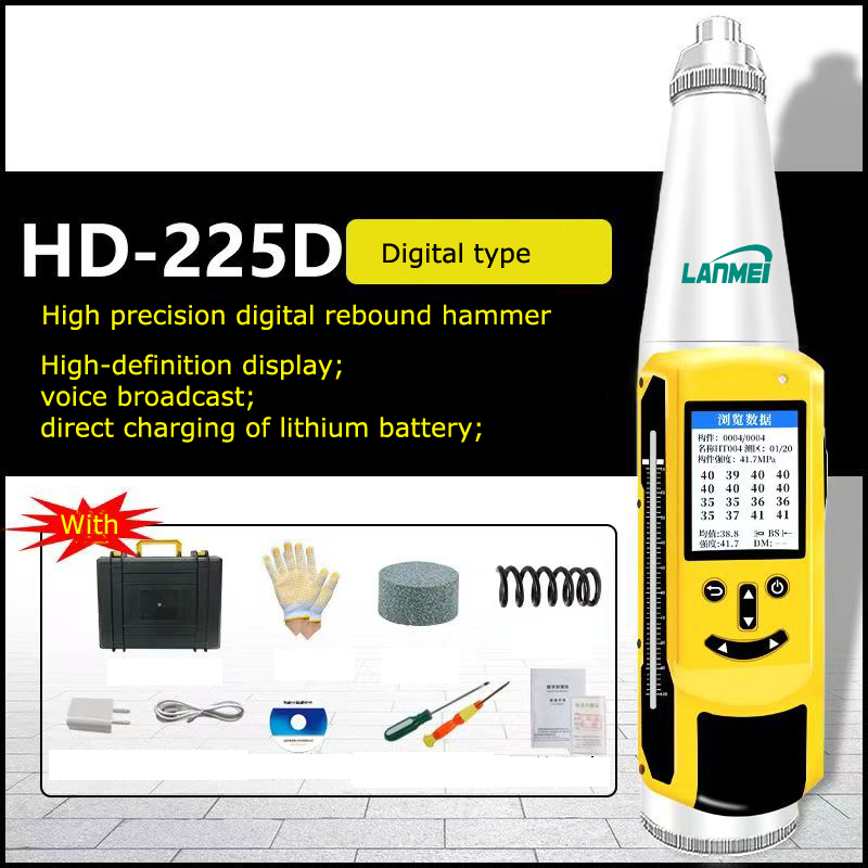 Hammer Ujian Rebound Konkrit Digital yang tepat