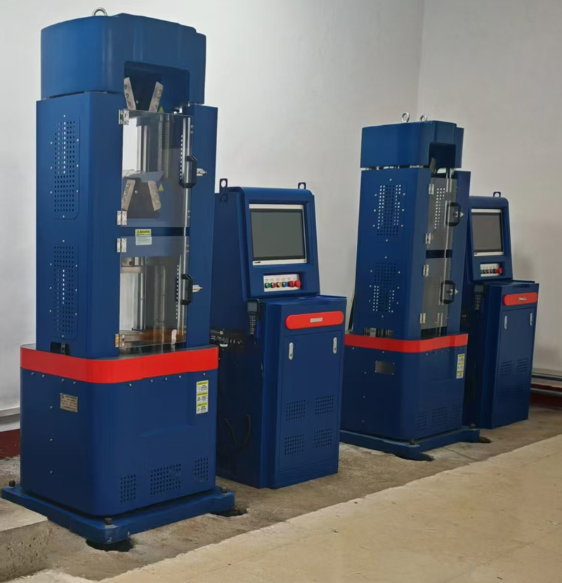 Mesin ujian servo hidraulik secara automatik