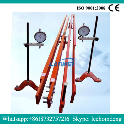 Penguji pesongan turapan 5.4m Beckman Beam Turapan Turapan Tester Rebound Rebound Tester 3.6 7.2m
