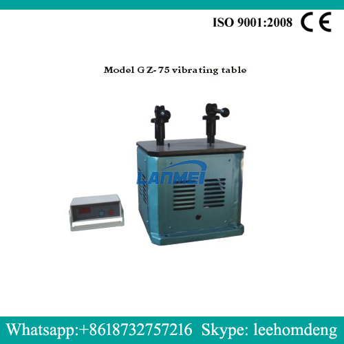 Makmal GZ-75 Cement Vibrating Table