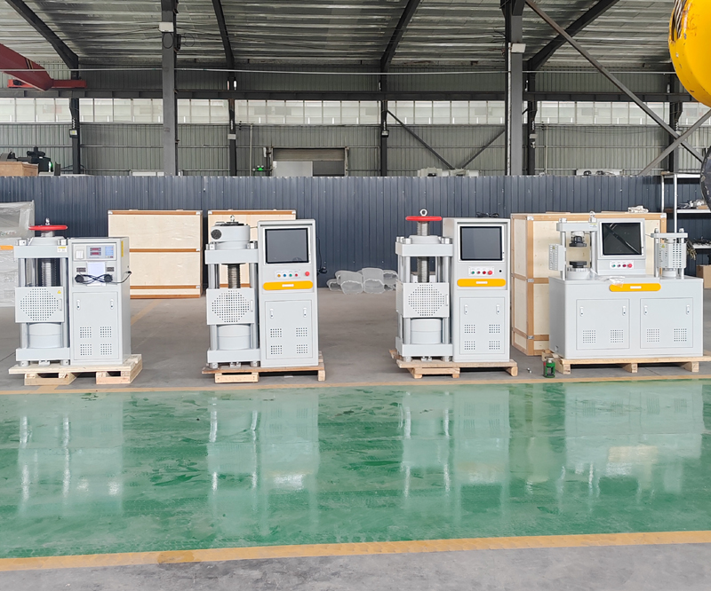 Mesin tekan konkrit 2000kn untuk ujian