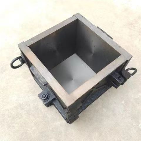 Cast Iron Empat Bahagian Kubus Cube Cube