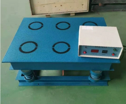 Meja gemetar magnet konkrit