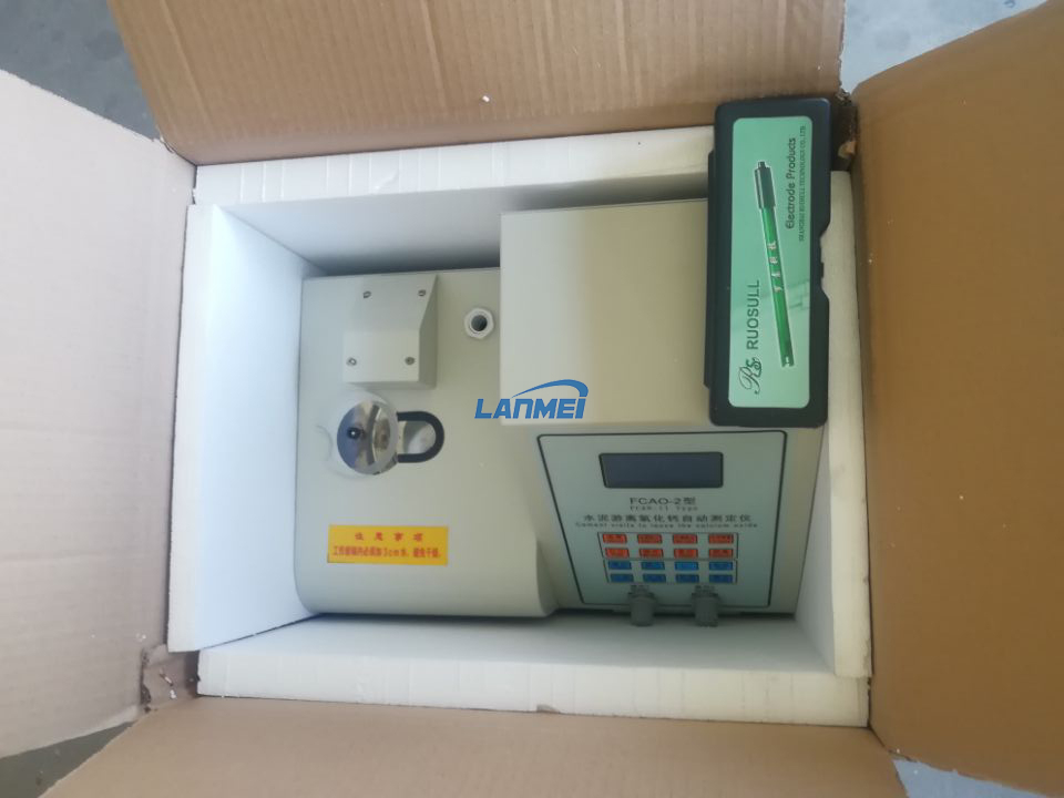 Penguji kalsium oksida percuma automatik makmal