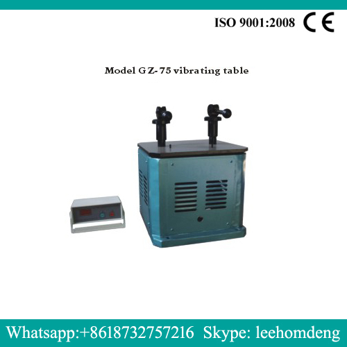 Jadual getaran mortar simen GZ-75