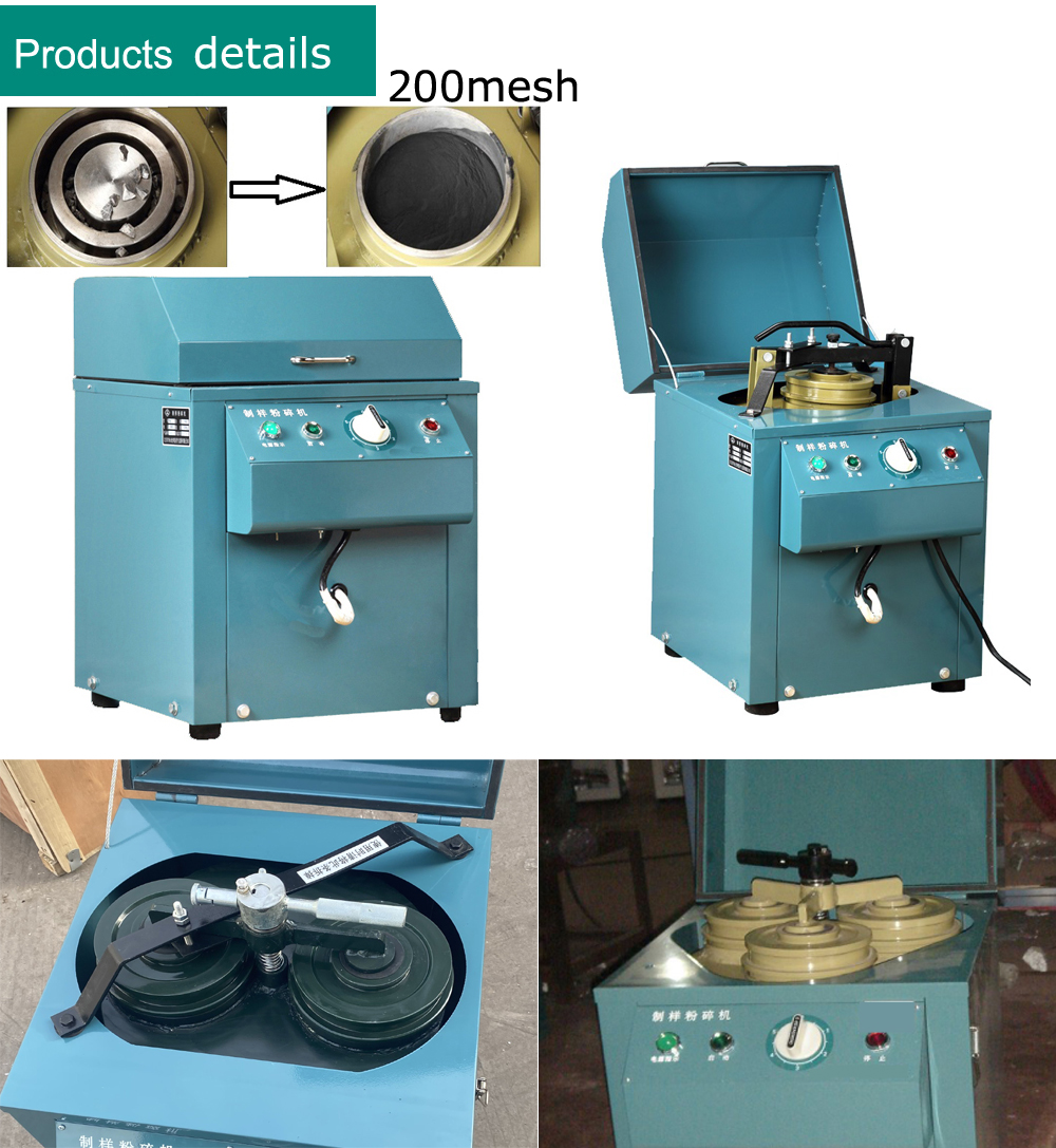 Pulverizer contoh bijih makmal