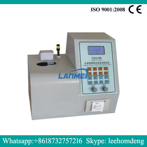 Penguji kalsium oksida percuma automatik